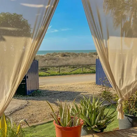 La Cabana A Orillas Del Palmar Cádiz Buitenkant foto